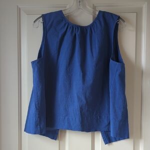 Everlane Tie Back Sleeveless Top